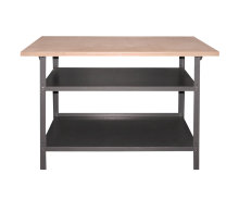 Værkstedsbord med hylder